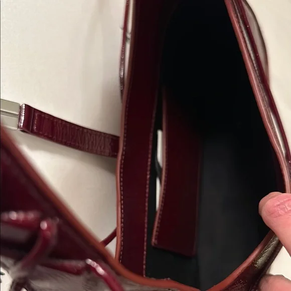 Wear Marcia Glossy Cherry Bag Red Shoulder Bag - Picture 8 of 16